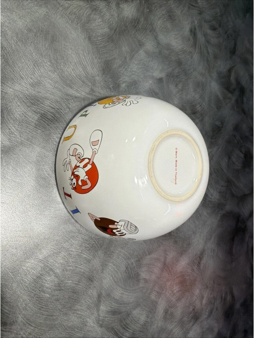 kitchenware vintage M&M Laughing It Up Bowl From 2000